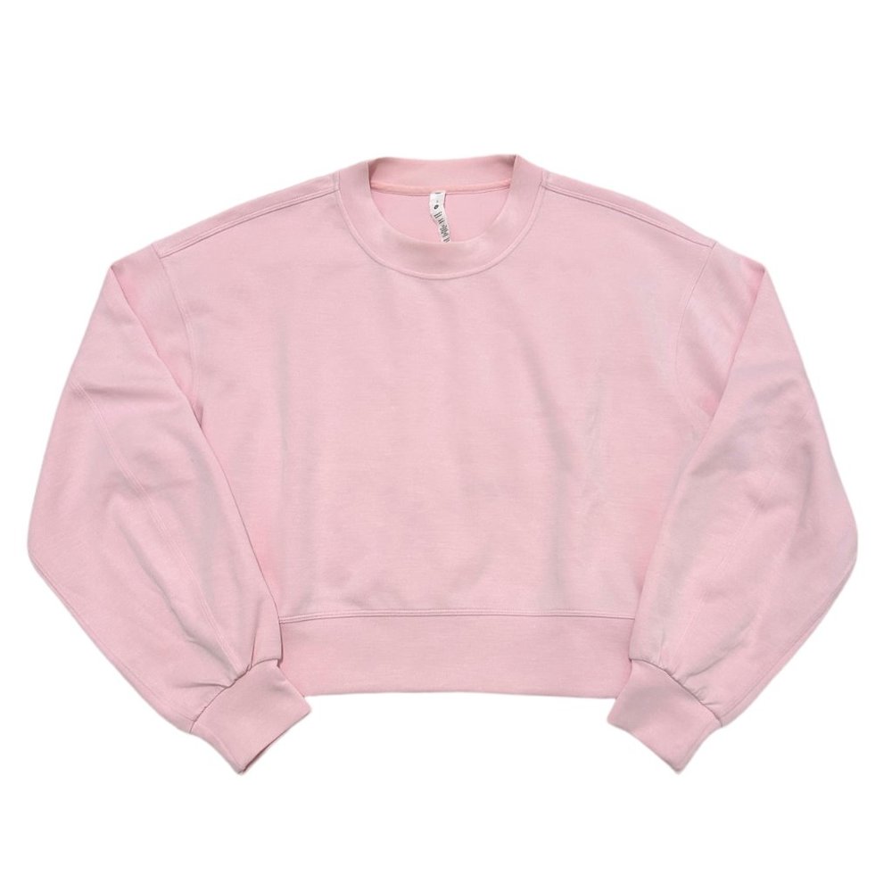 Lululemon Strawberry Milkshake Oversized Crop Sweater